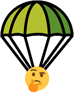 think_parachute emote