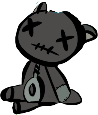 black_doll static emote