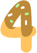 Yellow_number_4 static emote