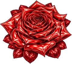 3dredshinyrose emote