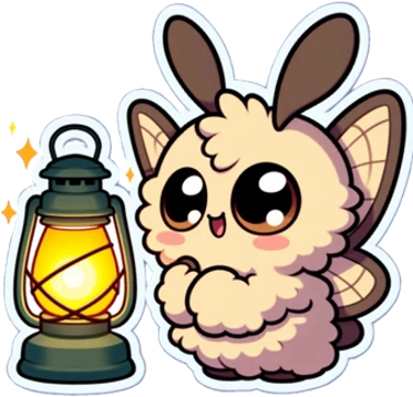 moth_fascinated emote