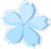 LightBlueFlower emote