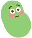 flushed_bean emote