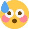 EmbarrassedShockedBlush emote