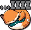 sleepingfox emote