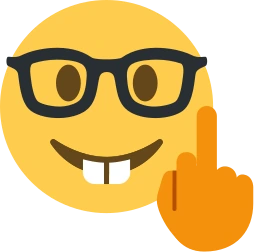 nerd_middle_finger emote