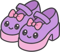 Purplekawaiishoes emote