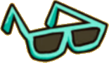 TealSunglasses emote