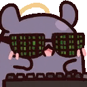 TakoHackerman animated emote