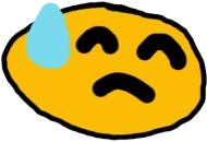 sweat_look_up emoji