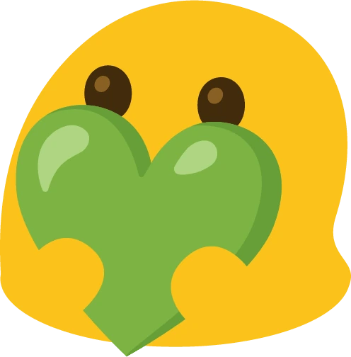 GreenHeartBlob emote