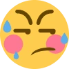 disgruntle_blush emote