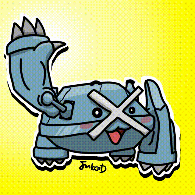 Metagross_hi animated emote