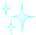 turquoise_sparkles emote