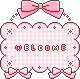 pink_welcome animated emote