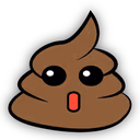 PoopOpenMouth emote