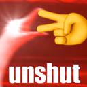 UNSHUT emote