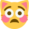 flushedcatbutsad emote