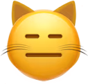 cat_expressionless emote