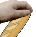 PetTheBaguette emote