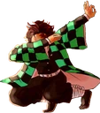 tanjirou_dab emote