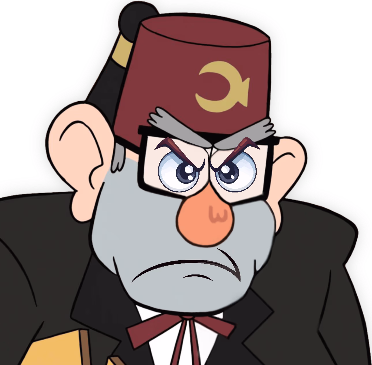 GrunkleStan_Mad emote