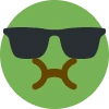 Sunglasses_Nauseated emote