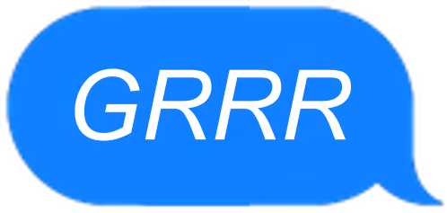 iMessageGRRR emote