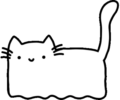 FloatingCatGhost emote
