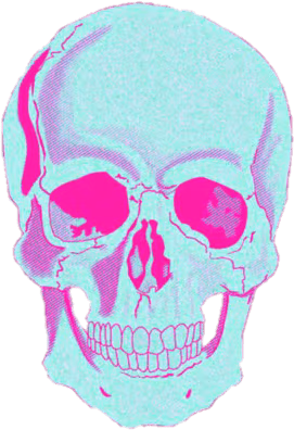SkullCottonCandy emote