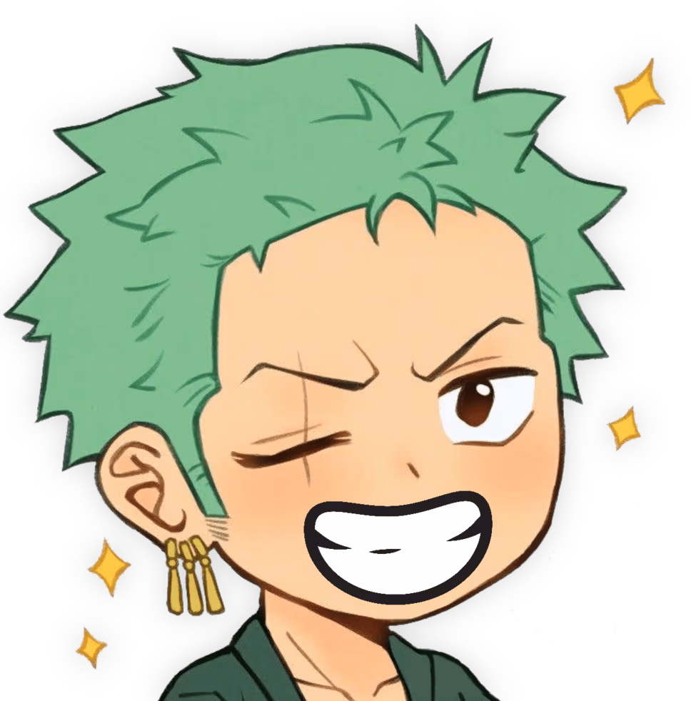 Zoro_Smile emote