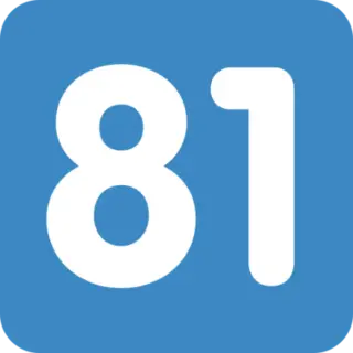 keycap_81 emote