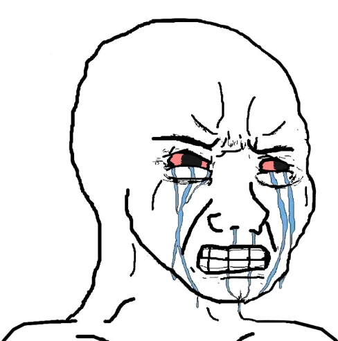 AngryCryFace emote