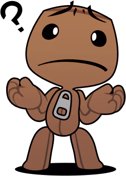 Sackboy_shrug emote