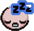 IsaacSleepy emote