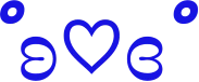 Blueangelheartsymbol emoji