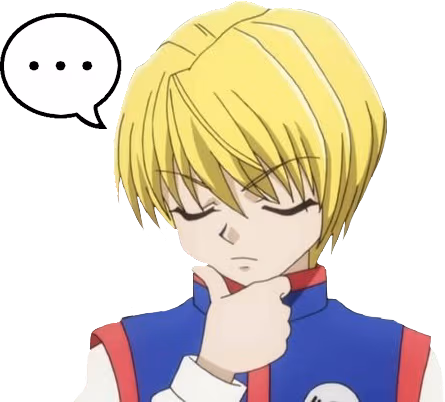 thinkingkurapika emote
