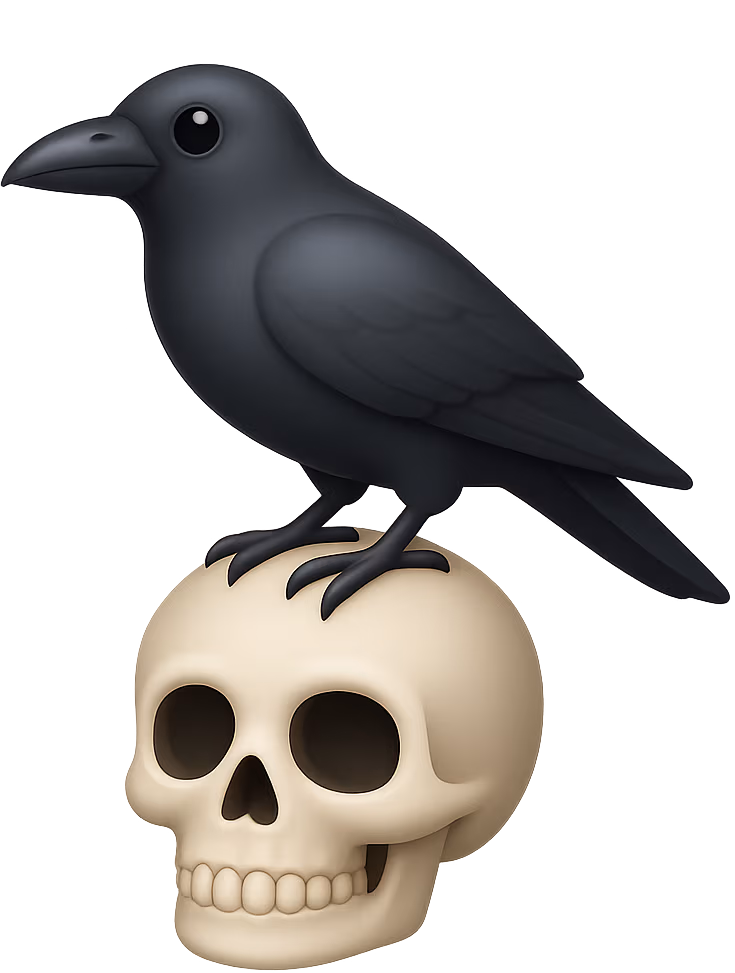 Crow_On_Skull emote