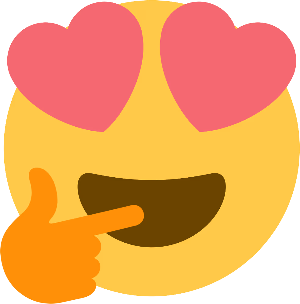 HeartEyesThinking emote