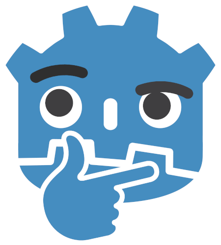 godot_think static emote
