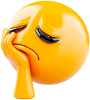 Saddepressedemoji emote