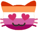 lesbian_kitty_in_love emoji
