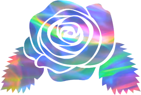 rainbow_aesthetic_rose emote