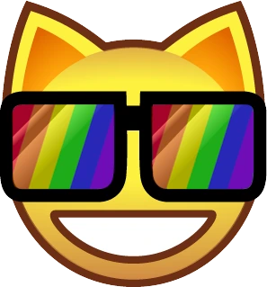 Animal_Jam_Glasses_Rainbow emote