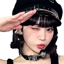 ChaewonSalute emote