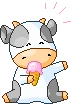 CowWithIceCream emote