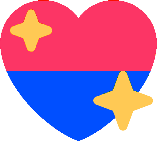 cisgender_flag_heart emote