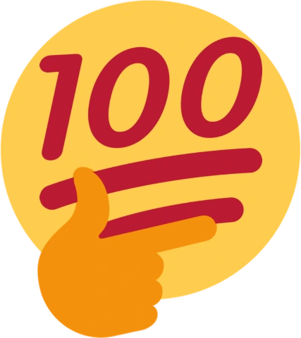100Thinking sticker