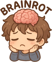 Brainrot emoji