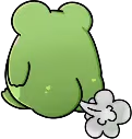 frogbutt emote